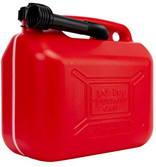 MOTORKIT MOTOR16512 Bidón de combustible 10L Rojo