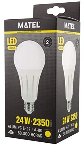 Alfa 23641 - Bomb.led estandar e27 24w.cal.