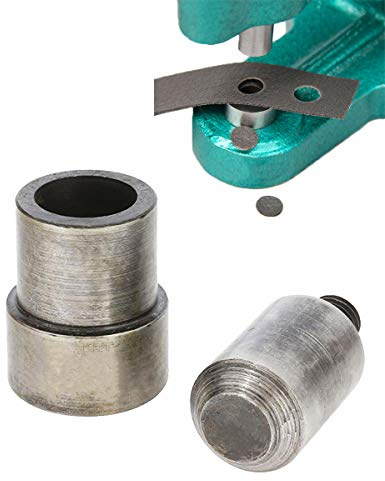 BEAMNOVA 12mm (1/2 inch) Punching Die for Hand Press Grommet Machine Eyelet Hole Punch Tool Flat Head, for Material Thicker Than 10mm