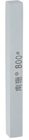sourcing map Pierres Aiguiser 800 Grain Rectangle Vert Silicium Carbure Polissage Pierre à aiguiser