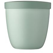 Mepal - Contenitore per Snack Ellipse - Contenitore per Conservare e Trasportare Alimenti e Snack - Adatto a Congelatore, Microonde e Lavastoviglie - 500 ml - Nordic Sage