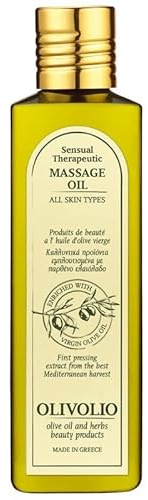 Olivolio Massageöl mit 100% Bio Olivenöl & 99% natürlichen Inhaltsstoffen - 250 ml