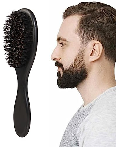 PW TOOLS Haarstyling-Bürste, weiche Borstenbürste für kurzes Haar, Pflegezubehör für Friseursalon, Spa und Reise-Haarstyling-Zubehör