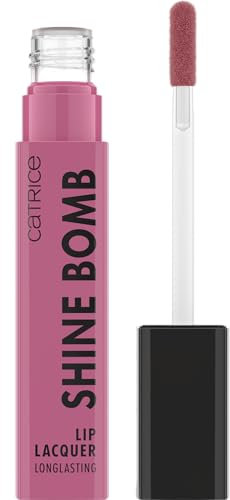 Catrice Shine Bomb Lip Lacquer, Lippenstift, Nr. 060, Nude, langanhaltend, sofortiges Ergebnis, glänzend, farbintensiv, vegan, ölfrei, ohne Parabene, ohne Mikroplastikpartikel, 1er Pack (3ml)