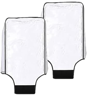 Sarini 2er Pack Kofferhülle Transparent Koffer Schutzhülle Wasserdicht Durchsichtig Gepäckabdeckung Reisekoffer Schutzhülle aus PVC für 30 Zoll Koffer