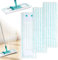 3er Set Wischbezug für Leifheit Profi XL Micro Duo / Profi XL Cotton Plus, 2-Faser-System Bodenwischer Ersatzbezug Mikrofaser Putzlappen für Schmutzaufnahme, ideal für Fliesen und Laminat