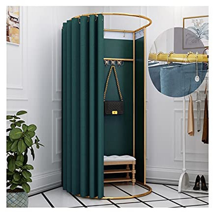 Tenda da doccia per camerino, cabina portatile per spogliatoi, ideale per negozi di abbigliamento, feste e uso esterno, cabina WC a secco, grande 80 x 85 x 200 cm (colore: K)