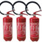 Set da 3 Estintori Polvere 6 KG - ANNO: 2025 + MANUALE USO E MANUTENZIONE - CERTIFICATO E OMOLOGATO A NORMA DI LEGGE + STAFFA E CARTELLO - Soluzione Sicurezza Antincendio Professionale