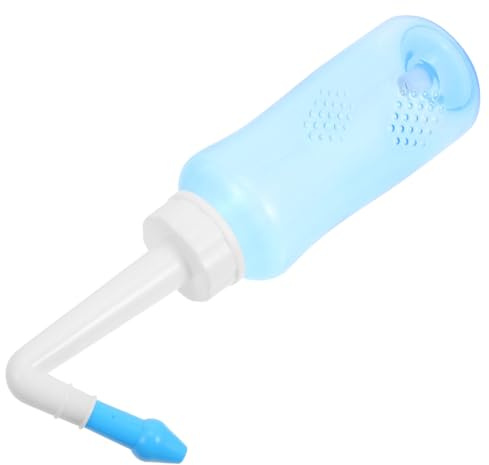 SOPOTUTU Bouteille de Rinçage Nasal pour Lavage de Nez 300ml en Pp Nettoyage Complet et Usage Polyvalent Portable Adulte et Garçon et Filles