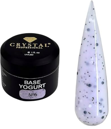 Base Coat UV Gel 15 ml | Base para uñas con consistencia similar a yogur y fuerte adhesión | Camuflaje Base Coat para un agarre profesional | Esmalte UV | Blanco y Gris 006