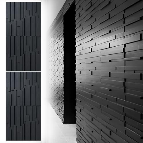 3D Wall Panels, Wood Grain Textured PU Wall Cladding, Waterproof for Interior and Exterior Use