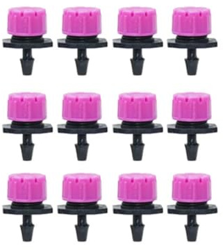Aspersor automático Kit de riego automático por Goteo for macetas de 20 a 50 m, Manguera de jardín Ajustable, goteros Rosas(30M)