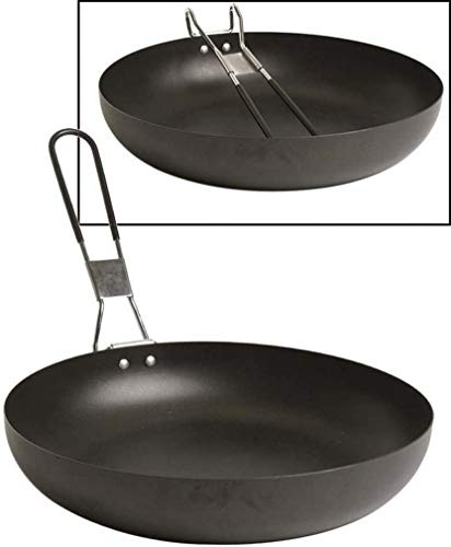 Mil-Tec Campingpfanne-14689500 Schwarz Einheitsgröße