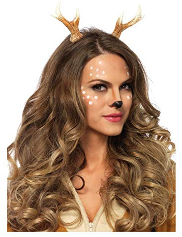 Horror-Shop Rehkitz Hörner braun als Kostüm Accessoire One Size