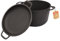 Pentola in ghisa da 4 L 22 cm con coperchio in ghisa Teglia per arrostire Casseruola per pane Pentola per pane a induzione Pentola per pane Pentola per pane a prova di forno