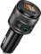 Trasmettitore FM, Vorstik Trasmettitore FM Bluetooth per Auto, Adattatore Radio Wireless QC 3.0 con Chiamata Vivavoce, Caricatore Doppio USB.