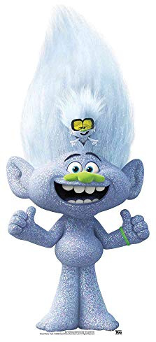 SC1505 Star Cutouts MINI Diamond Guy with Tiny Great for Trolls Fans Height 91cm Width 41cm