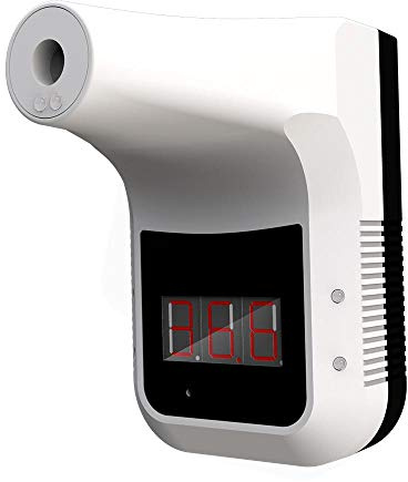 DEVOLTA M12 Wall Mount Infrared Thermometer Non Contact, Quick Measurement, High Accuracy, Alarm Function, 3 Installation Methods, K3 Tri-pod Installation