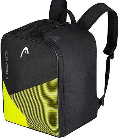 Head Boot Backpack Black/Silver, 35 x 40.6 x 24 cm/34 L