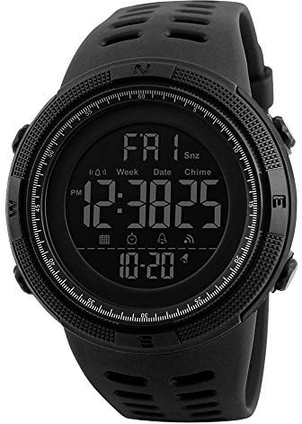 SKMEI 1251 - Reloj Deportivo Digital para Hombre (Sumergible, 50 m), Multicolor, Multicolor, Pulsera