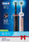Oral-B Pro 3 2x Electric Toothbrushes For Adults, Gifts For Women / Men, 2 Handles & 2 Cross Action Toothbrush Heads, 3 Modes, Teeth Whitening, 2 Pin Plug, 3900, Black & Pink