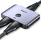 llano 8K HDMI Switch, HDMI2.1 High Speed 48Gbps Bi-Directional Switcher Splitter Supports 8K@60Hz 4K@120Hz HD2.3, Aluminum HDMI Switcher Selector for PS5 Xbox Roku Projectors Monitors