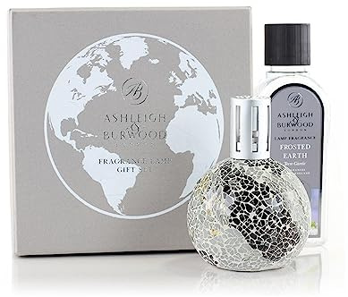 ASHLEIGH & BURWOOD |Frosted Earth | Hand Crafted Mineral Earth Lamp & Frosted Earth Fragrance 250ml