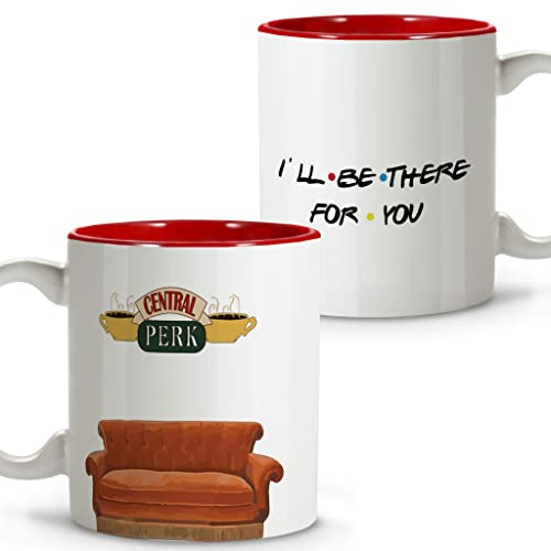 LolaPix Mug Friends. Tasse a Cafe Original. Mug Cafe. Tasse en Céramique. 330ml. Je serai là pour toi