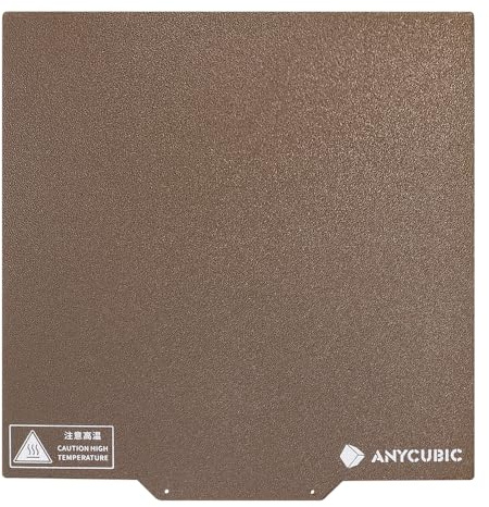 ANYCUBIC Kobra 2 Pro PEI Druckplatte, 3D-Drucker-Plattform, Original-Federblatt für Kobra 2 und Kobra 2 Pro 3D-Drucker
