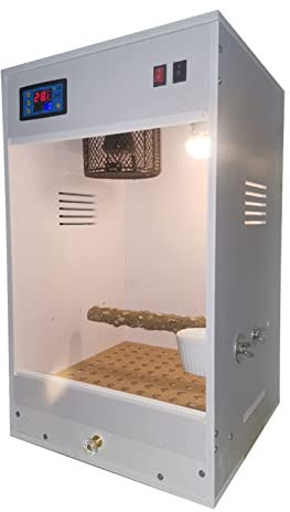 Reptilien-Futterbox, OSB-Zucht-Vivarium, Acryl, transparent, Insekten-Lebensraum, Terrarium-Hülle für Schlange, Spinne, Eidechse, Skorpion, Tausendfüßler