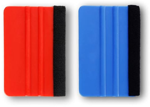 FuzlPnag 2 Piezas Espátula Vinilo,rasqueta de Vinilo para Quitar Burbujas,para la película del Vinilo del Coche Que Envuelve Libre del rasguñ.