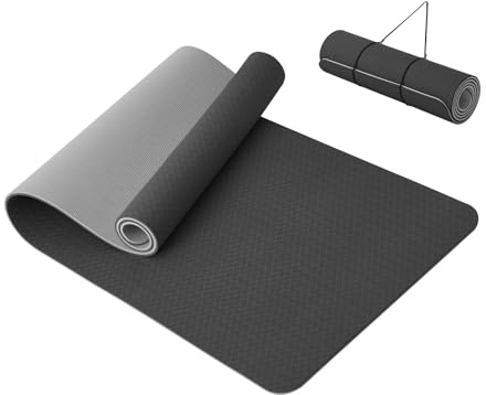 Good Nite yogamatta tjock 10 mm träningsmattor TPE yogamattor för kvinnor och män halkfria gymmattor för hem fitness träningsmatta pilates
