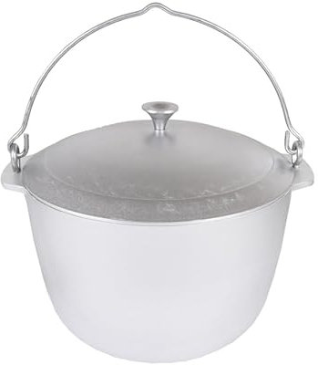 Kazan Kazan Kazan - Cacerola de aluminio fundido con tapa (aluminio, 6 L)