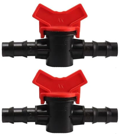 Supertool 2 valvole a sfera spinate, valvola a sfera con connettore a spillo da 12 mm, valvola a sfera di intercettazione, valvola a sfera spinata, adattatore connettore rubinetto per tubo flessibile