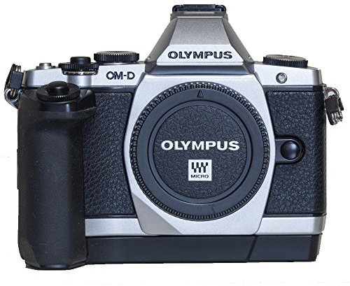 Olympus OM-D EM-5 Fotocamera Mirrorless Professionale, LiveMOS 16 MP, Corpo Macchina, Argento