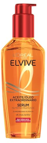 L'Oreal Paris Elvive Aceite Extraordinario para Cabellos Teñidos, 100 ml