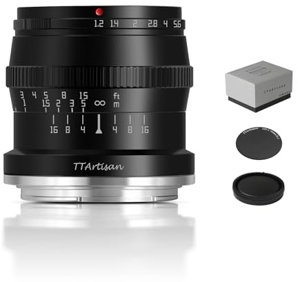 TTArtisan 50mm F1.2 APS-C Manual Focus Lens for Nikon Z Mount Cameras Like Z50（Other Full Frame Camera Settings: APS-C Mode）