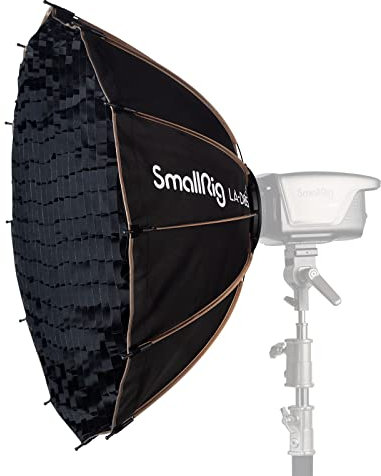 SMALLRIG Parabolic Softbox LA-D85 85cm/33.5inch Quick Set Up Quick Folding, Soft Box for Bowens Mount COB Lights for SMALLRIG for Neewer for Aputure - 4158