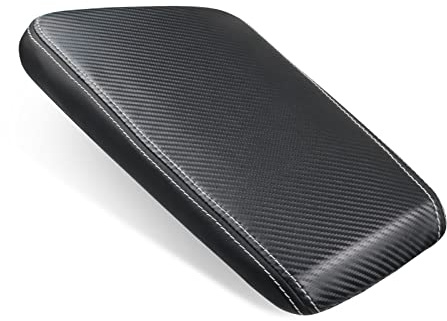 Parti decorative della scatola del bracciolo Auto Accessori Interni Auto Box Bracciolo Della Copertura Sinistra Timone Bracciolo Di Controllo Centrale Contenitore Pad Per Kia EV6 2022 ( Color : Black