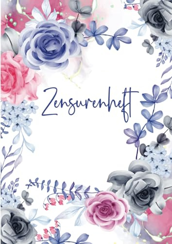 Zensurenheft: Zensurenbuch für Lehrer bis zu 25 Klassen , Stundenplan, Jahresübersicht | Schulnotenheft im DIN A4 Format .