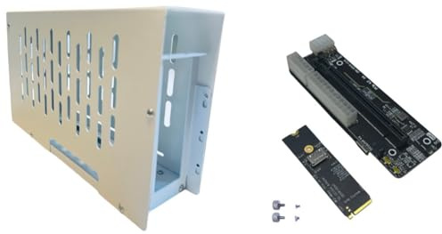 para tarjeta gráfica externa Oculink/M.2 NVMe para ordenador portátil, carcasa EGPU, estación de acoplamiento GPU PCIE 4.0 X4 Gen4, tarjeta de expansión PIB para ordenador portátil, C,