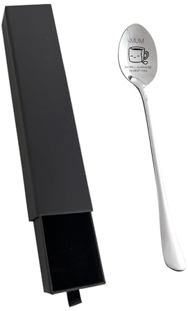 1 cucchiaio per mamma, 1 scatola regalo, cucchiaio per mamma, cucchiaio regalo per mamma, regalo insolito per la festa della mamma, regalo per la festa della mamma, regalo divertente per la festa