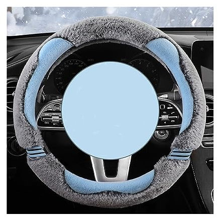 Lenkradbezug Lenkradhülle Lenkradabdeckung Auto-Lenkradbezug Aus Leder 38 cm Universelle Auto-Lenkradabdeckungen Schützen 15 Zoll Für VW Für Golf 4 MK4 Für GTI(Type 3 - A)