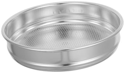 ibasenice filtrar de Grava Suelo criba de compostaje para jardinería Pantalla de Roca de Malla Fina para Rocas de harina Oxido de Aluminio Silver