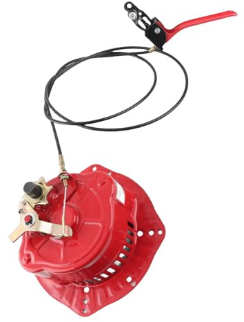 Kvalitetsmetallhand Vevstart, Ersättning för 170f 173f 178f 186f 188f 192f 195f Generatorer, Mini Rorkultar, Trädgårdsmaskiner, Gräsklippare, Enkel Installation, Hög Stabilitet