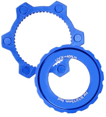 Bremsscheibe Centerlock, Aluminiumlegierung Fahrrad Center Lock Adapter Auf 6 Loch Fahrrad Fitting Adapter Scheibenbremse Boost Hub Spacer Radbremsen Für Outdoor Camping Fitness Reisen