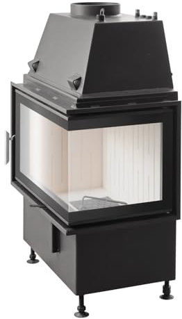 Schmitzker 601624 Kamineinsatz wasserführend No2 Rechts 17 kW/A+