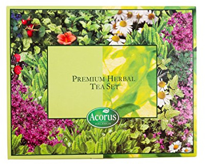 ACORUS Premium örtteuppsättning med sex olika smaker (60 tepåsar)