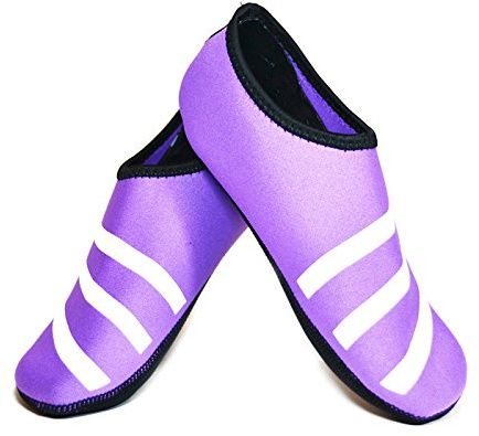Nufoot Sporty Nu inomhus damskor tofflor Extra Large Lila