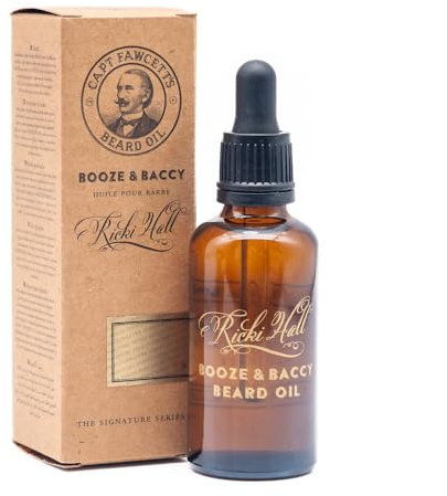 CAPTAIN FAWCETT Aceite para Barba Ricki Hall's Booze & Baccy Captain Fawcett 10 ml 500 g